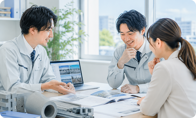 お客様一人ひとりに寄り添い、親身にサポート。